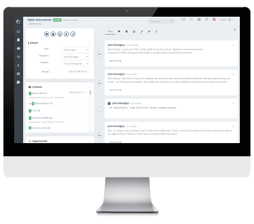 Outil CRM en ligne